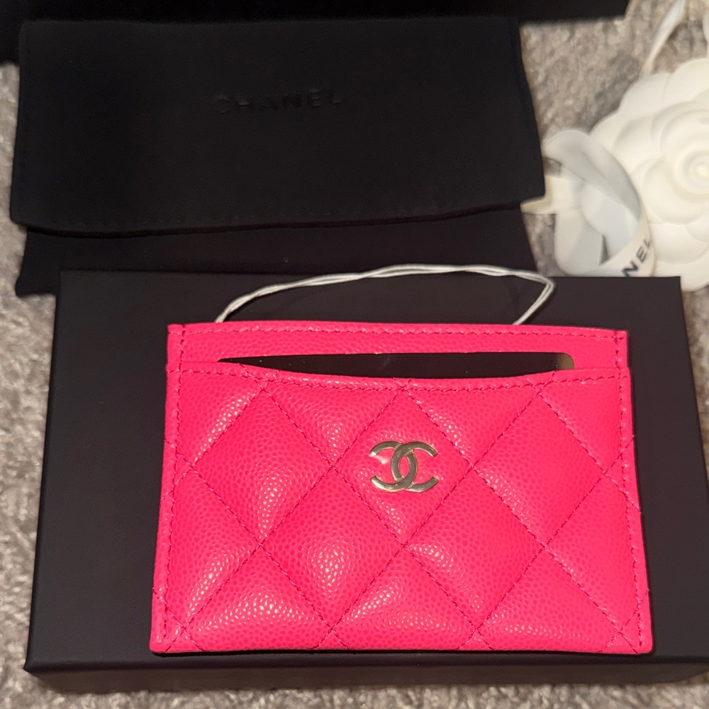 Chanel card holder
